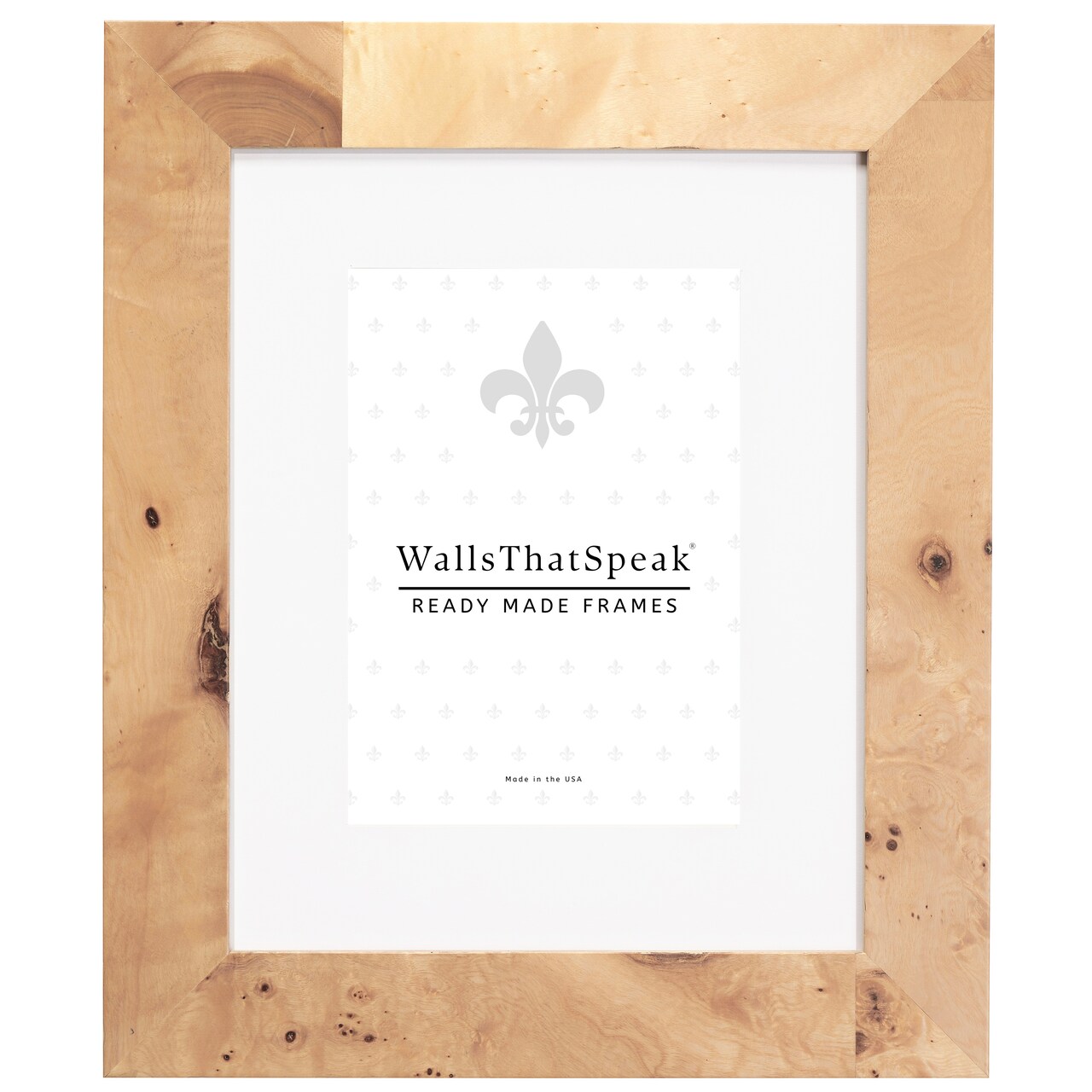 12x18 Matted Picture Frame, Innovations 1.5 Inch Wood Moulding, Wall Display Frame for Art, Posters, or Photos by wallsthatspeak